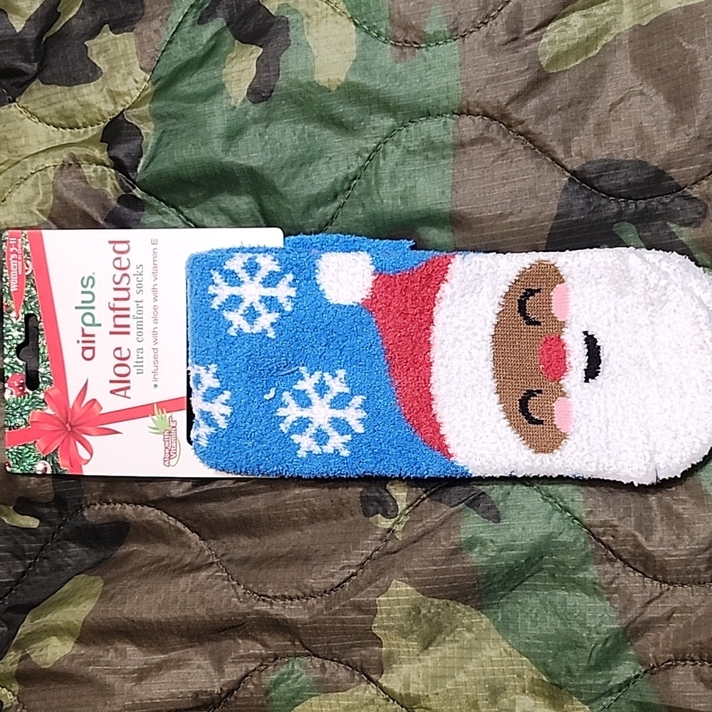 Holiday aloe infused socks